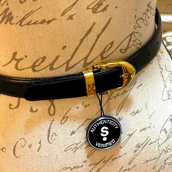 Louis Vuitton Black Epi Ceinture Belt - Picture 9 of 11